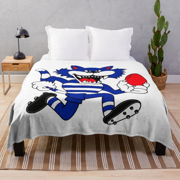 Item preview, The Mighty Cats Retro Logo Drawing designed and sold by Luke Foran Sports Art.