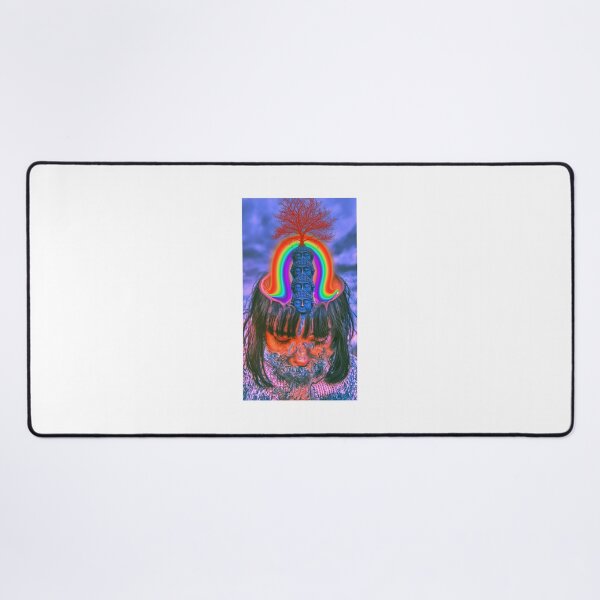 Item preview, Melting Chin Under Four Blue Buddhas designed and sold by MongLongStudio.