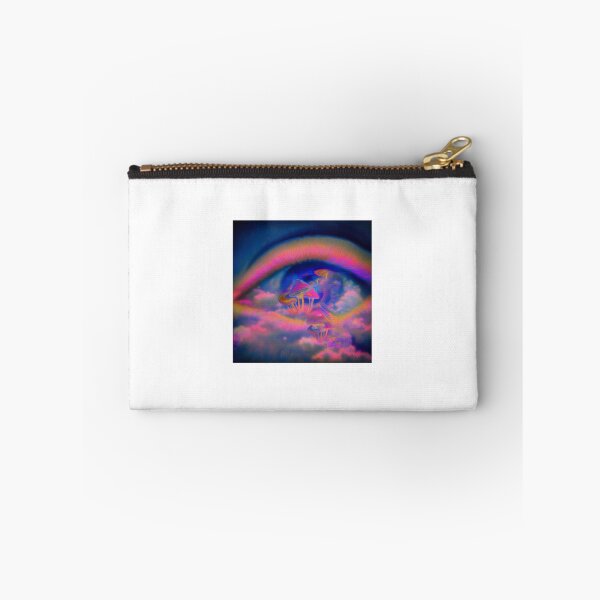 Item preview, Mushrooms Floating Inside a Neon Eye designed and sold by MongLongStudio.