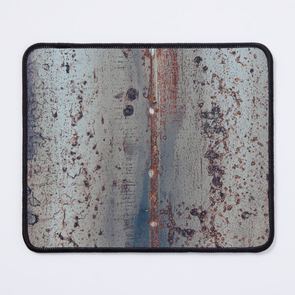 Item preview, Rusted Industrial Metal Sheet with Vertical Seam and Gritty Texture designed and sold by homydesign.