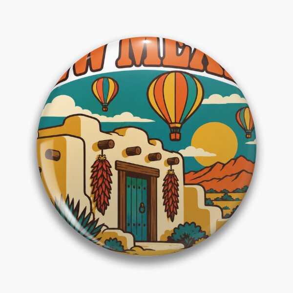 Item preview, New Mexico Gift - Land Of Enchantment designed and sold by RedRubyBubble.