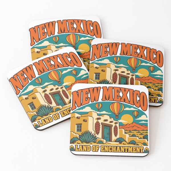 Item preview, New Mexico Gift - Land Of Enchantment designed and sold by RedRubyBubble.