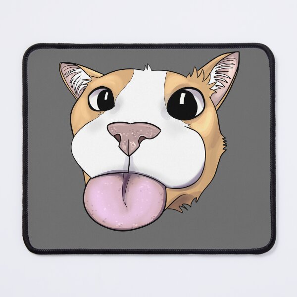 Item preview, Funny cat reaction sticker round tongue out designed and sold by GnomelyDragon.