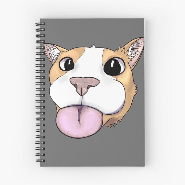 Item preview, Funny cat reaction sticker round tongue out designed and sold by GnomelyDragon.