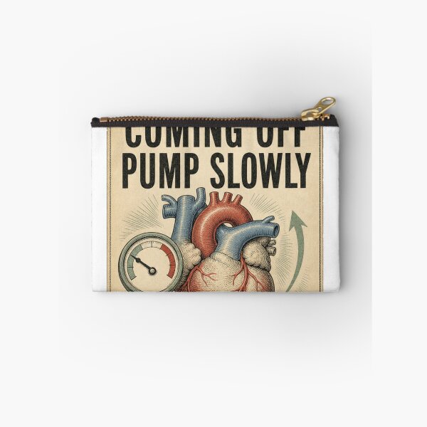 Item preview, Coming Off Pump Slowly Weaning Protocol Cardiac Surgery Tag designed and sold by BoosterShop.