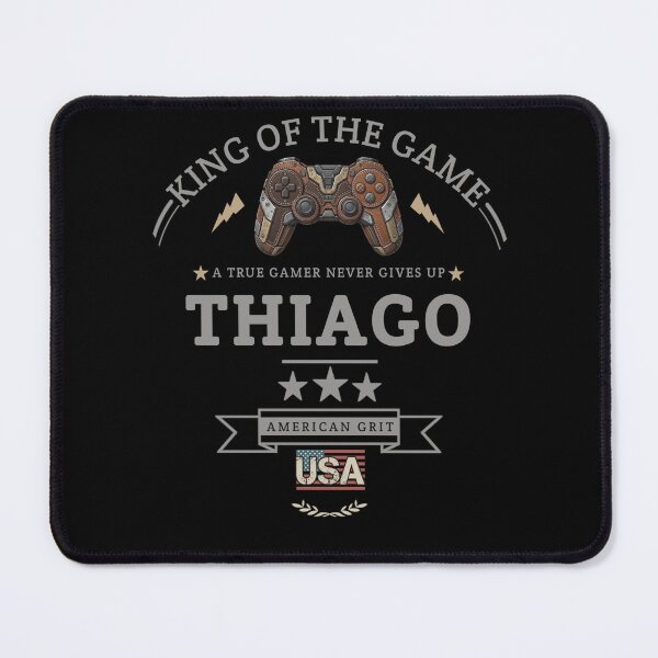Item preview, Name Of Thiago With Game Controller For Gamers Fans. designed and sold by KIDS FASHION.