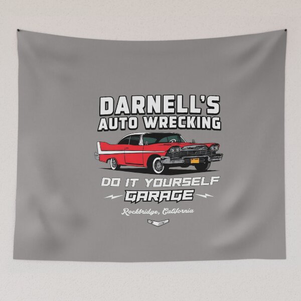Item preview, Darnell's Auto Wrecking DIY Garage Vintage Car-26 designed and sold by MoritzWalte.