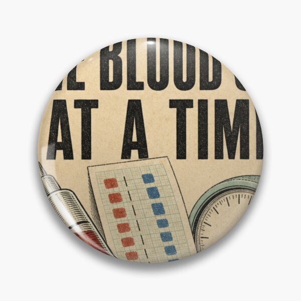 Item preview, One Blood Gas At A Time Perfusion Lab Results Humor Hospital Tag designed and sold by BoosterShop.