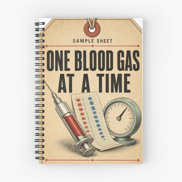 Item preview, One Blood Gas At A Time Perfusion Lab Results Humor Hospital Tag designed and sold by BoosterShop.