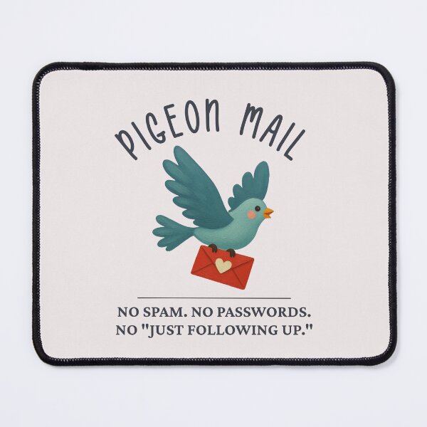 Item preview, Funny Pigeon Mail designed and sold by whimsyswan.