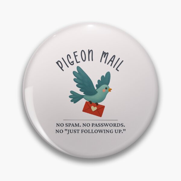 Item preview, Funny Pigeon Mail designed and sold by whimsyswan.