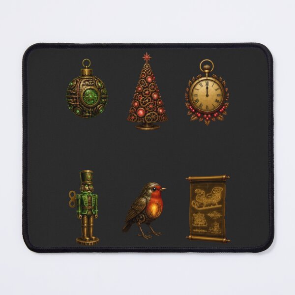 Item preview, Steampunk Christmas Artifacts Grid designed and sold by LazyDayzCo.