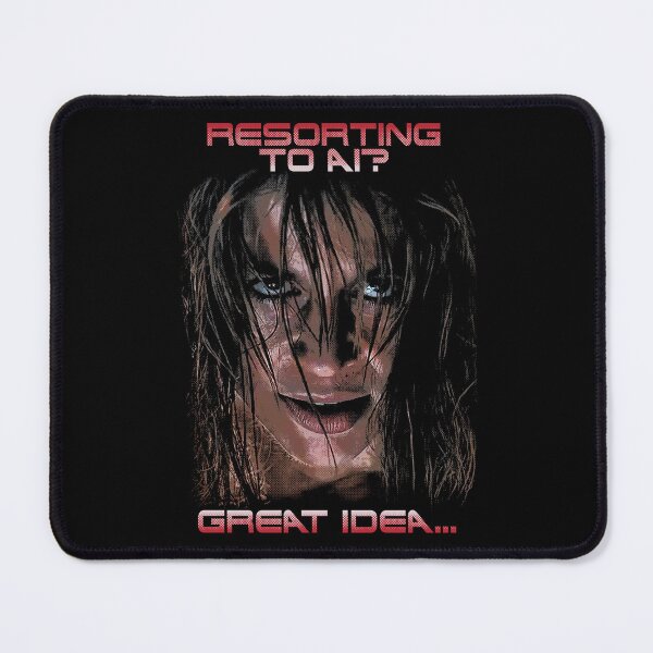 Item preview, Terminator Sarah Connor Anti AI designed and sold by Power Up Prints.