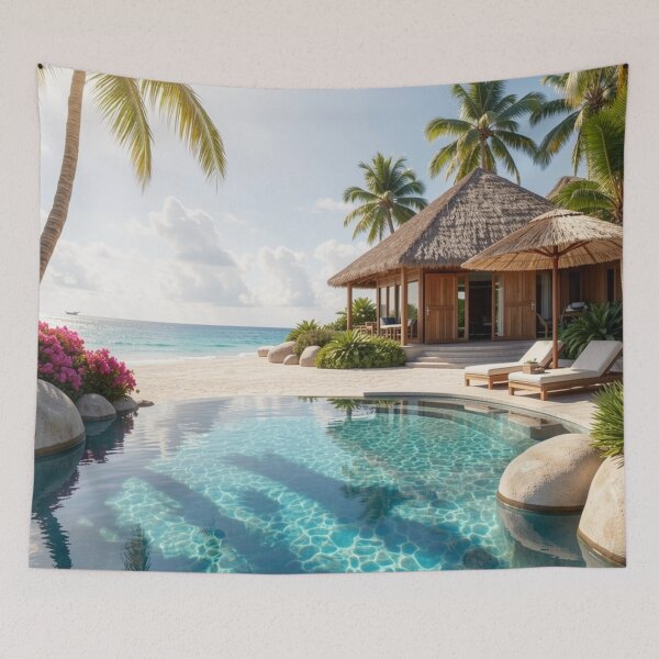 Item preview, Island Villa by the Ocean Retreat - Island Getaway designed and sold by nhk999.