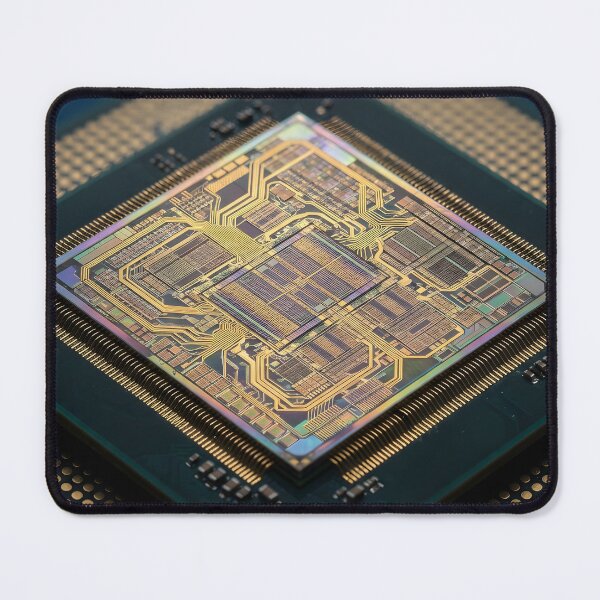 Item preview, Microprocessor computer chip close up designed and sold by homydesign.