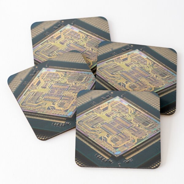 Item preview, Microprocessor computer chip close up designed and sold by homydesign.