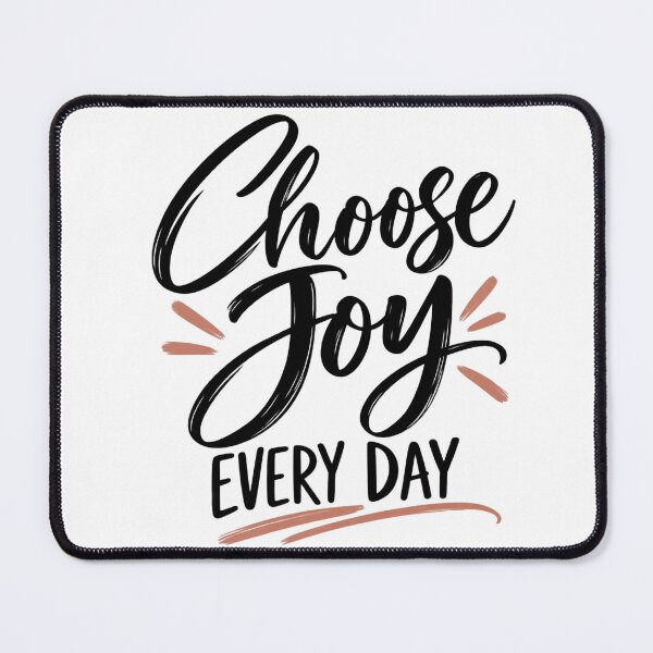 Item preview, Choose Joy Every Day Inspirational Quote designed and sold by MH Digital Studio .