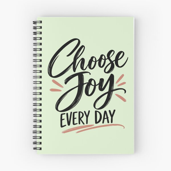 Item preview, Choose Joy Every Day Inspirational Quote designed and sold by MH Digital Studio .