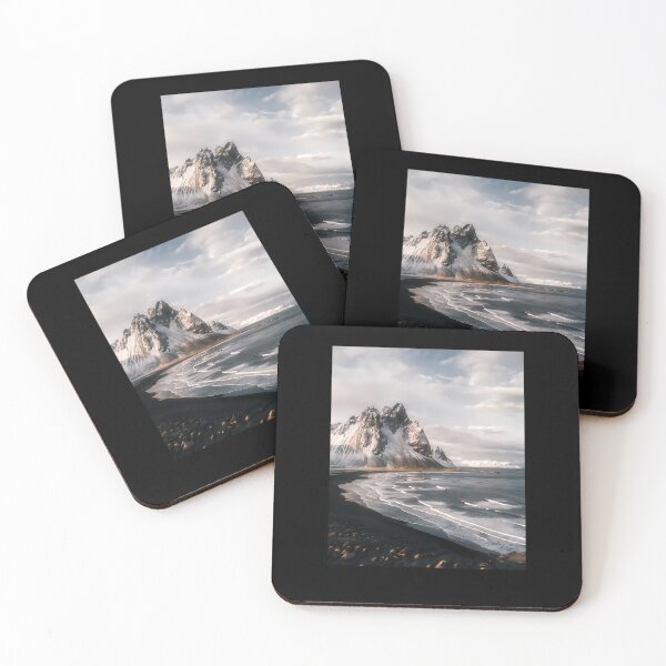 Item preview, Stokksnes-Icelandic-Mountain-Beach-Sunset designed and sold by polcynfabro.