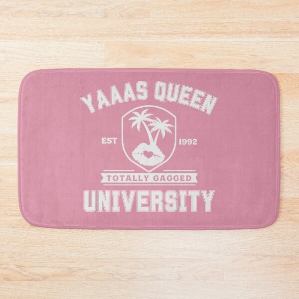Item preview, Funny Drag Queen University Logo White Pink designed and sold by TackyTime.