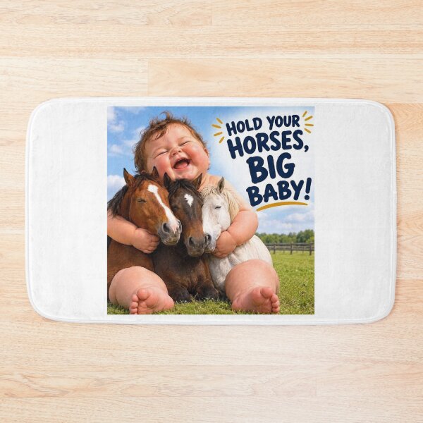 Item preview, Hold Your Horses, Big Baby! designed and sold by ben45606045.