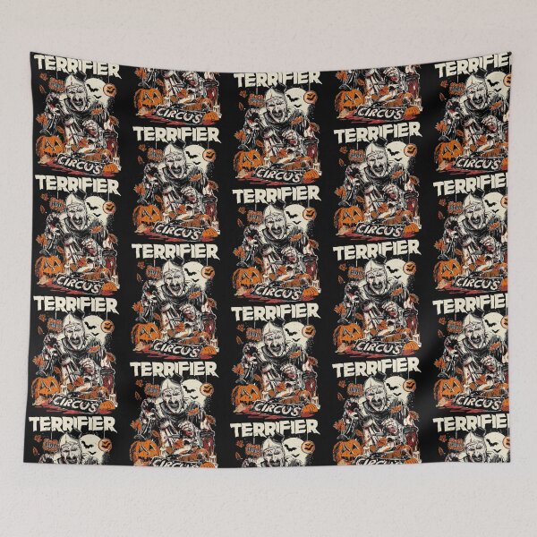Item preview, Terrifier Art The Clown Vintage Halloween Horror designed and sold by Biscuteny.
