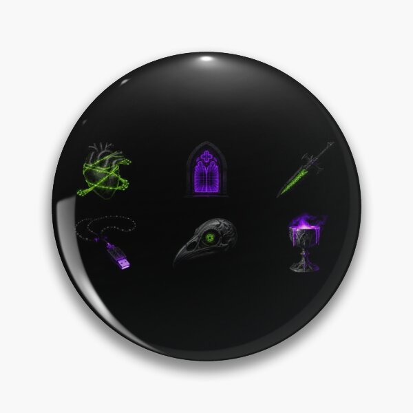 Item preview, Cyber Gothic Artifacts Grid designed and sold by LazyDayzCo.