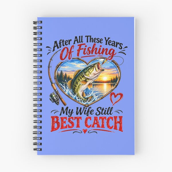 Item preview, After All These Years Of Fishing My Wife Still Best Catch – Funny Angler Husband Gift Art designed and sold by Evelashop.