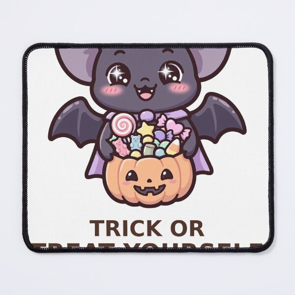 Item preview, Trick or Treat Yourself - Kawaii Bat designed and sold by Visual Dept..