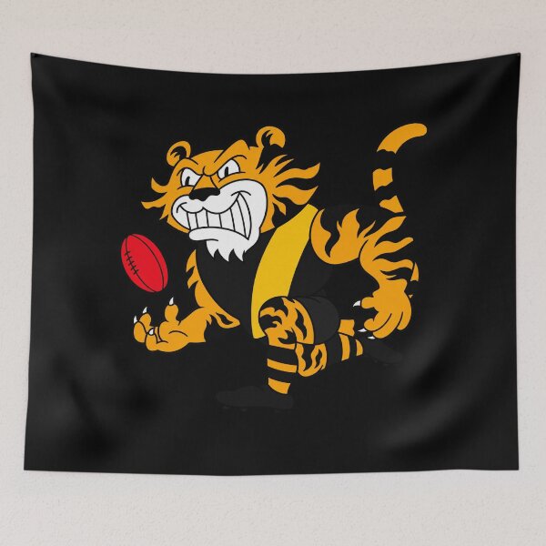 Item preview, Mighty Tigers Retro Mascot Logo Drawing designed and sold by Luke Foran Sports Art.