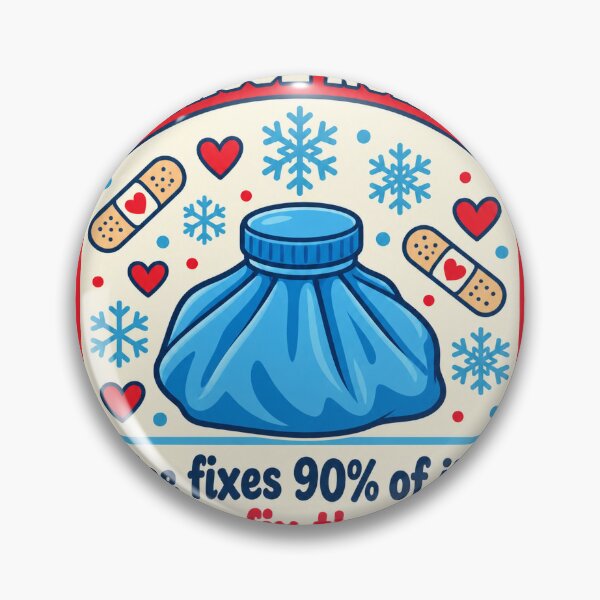 Item preview, School Nurse Ice Fixes Everything Funny Gift designed and sold by ys96.