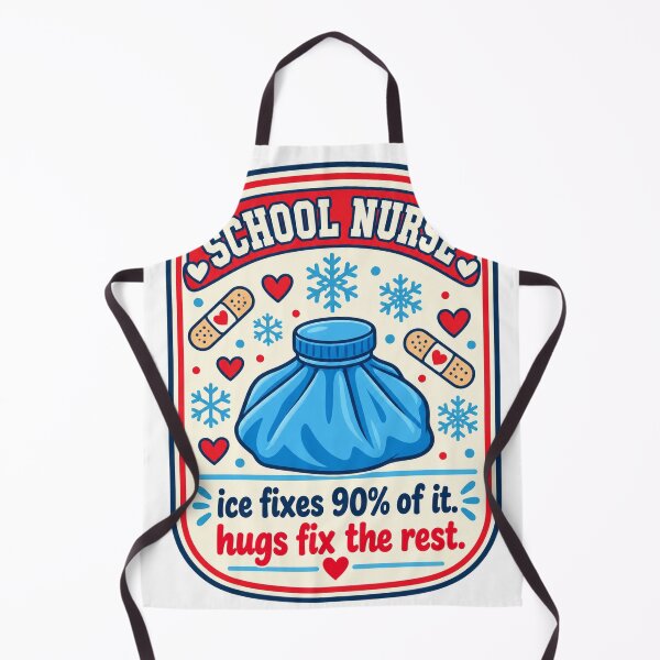 Item preview, School Nurse Ice Fixes Everything Funny Gift designed and sold by ys96.