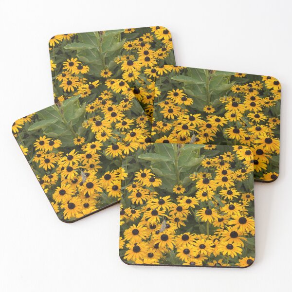 Item preview, Grasshopper, yellow cone flower,  designed and sold by Bjorn-Shop.
