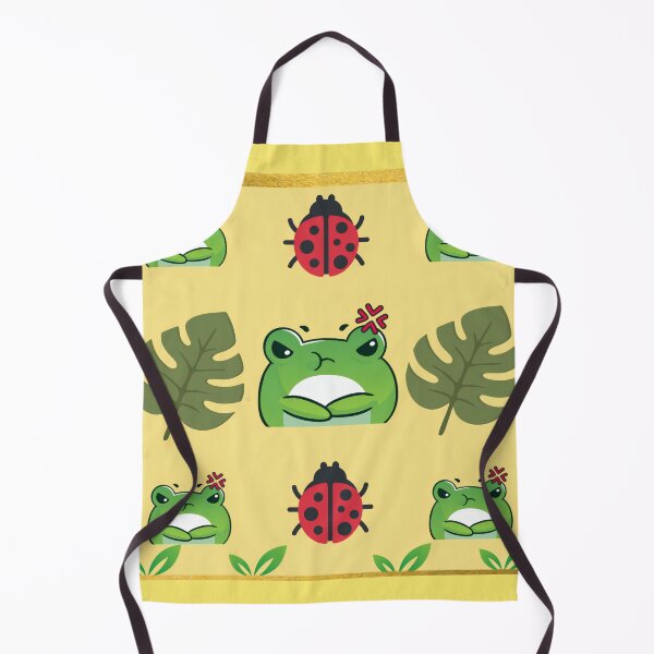 Item preview, Cute Grumpy Frog Pattern designed and sold by Azurart2.