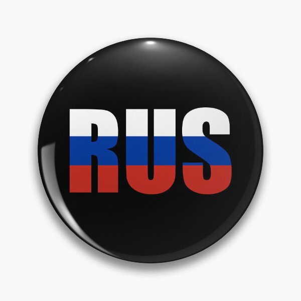 Item preview, Russia Flag Initials RU designed and sold by shitpostee.