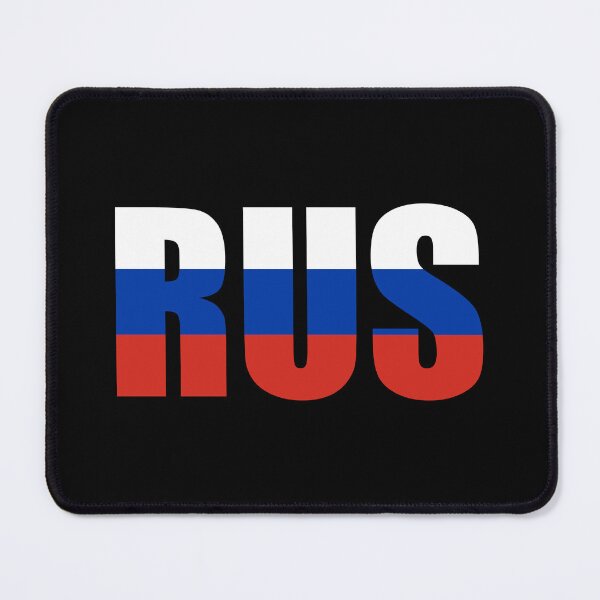 Item preview, Russia Flag Initials RU designed and sold by shitpostee.