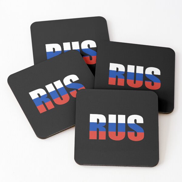 Item preview, Russia Flag Initials RU designed and sold by shitpostee.