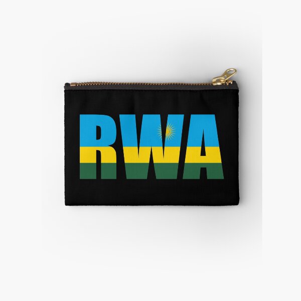 Item preview, Rwanda Flag Initials RW designed and sold by shitpostee.