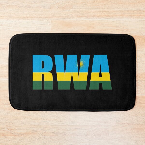 Item preview, Rwanda Flag Initials RW designed and sold by shitpostee.