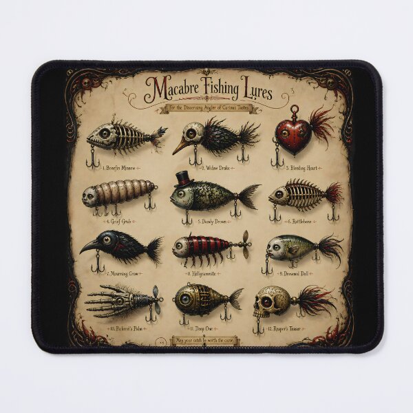 Item preview, Macabre Fishing Lures designed and sold by PictureNZ.