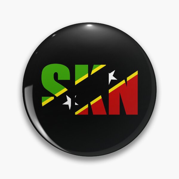 Item preview, Saint Kitts and Nevis Flag Initials KN designed and sold by shitpostee.