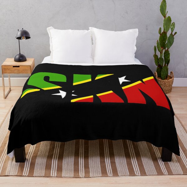 Item preview, Saint Kitts and Nevis Flag Initials KN designed and sold by shitpostee.