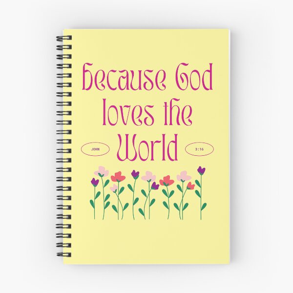 Item preview, JOHN 3:16 FLORAL designed and sold by naicesses.