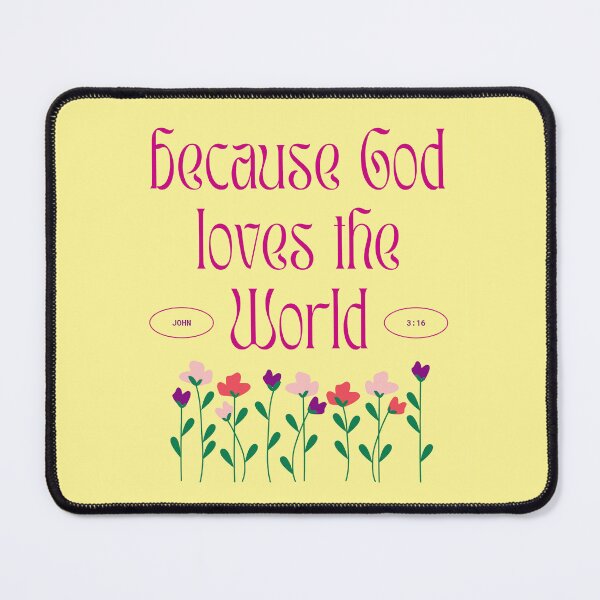 Item preview, JOHN 3:16 FLORAL designed and sold by naicesses.