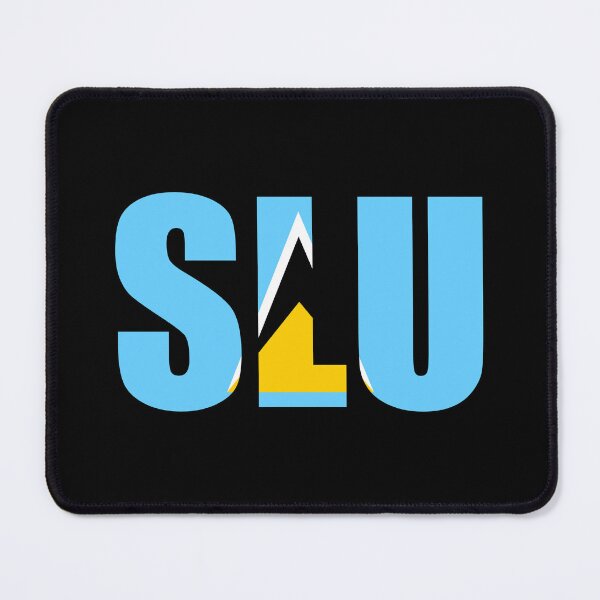 Item preview, Saint Lucia Flag Initials LC designed and sold by shitpostee.