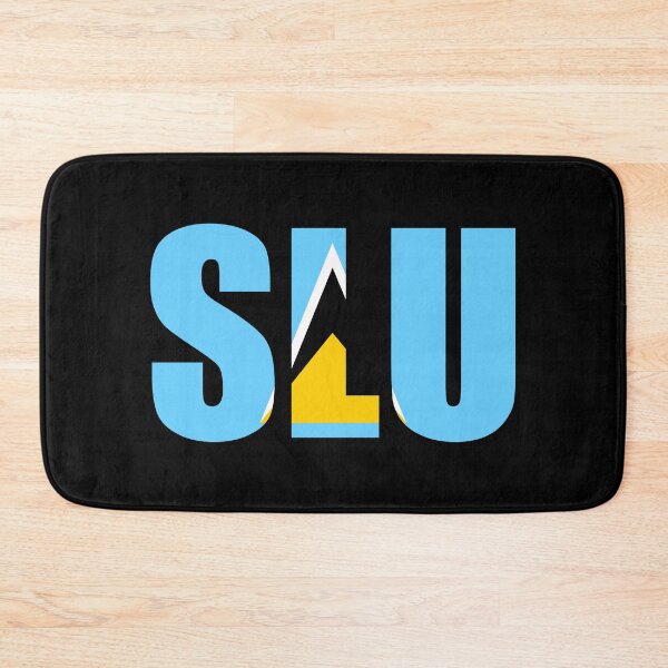 Item preview, Saint Lucia Flag Initials LC designed and sold by shitpostee.