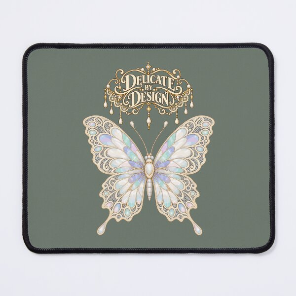Item preview, Delicate by design - Laced Mother of pearl butterfly designed and sold by etherElric.