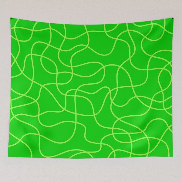 Item preview, Wavy green line designed and sold by Ameliatra Design.