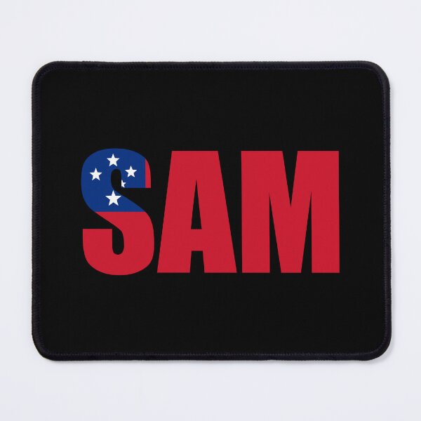 Item preview, Samoa Flag Initials WS designed and sold by shitpostee.