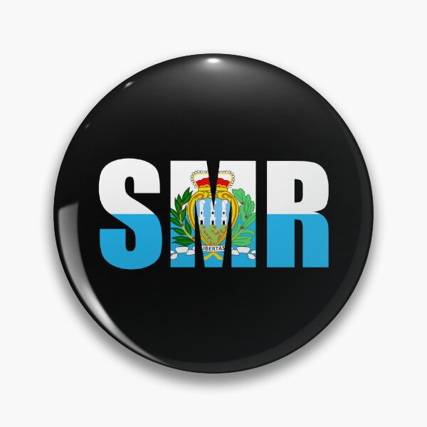 Item preview, San Marino Flag Initials SM designed and sold by shitpostee.